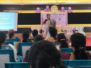 Seminar, Political Science Department on 12.02.2025. Resource person Dr. Seema Mallick, Dept. of Political Science, Utkal University Bhubaneswar.