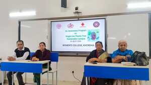 Awareness program on single use plastic free sustainable campus 