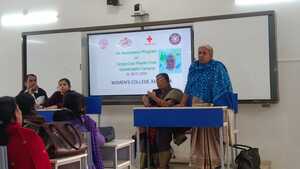 Awareness program on single use plastic free sustainable campus 