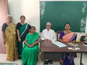 Political Science Department Faculties members with Principal WCK and Resources Person Sri Sachidanand Nayak 