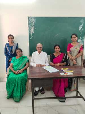 Odia Department Faculties members with Principal WCK and Resources Person Sri Sachidanand Nayak 