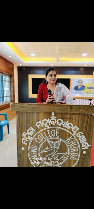 photo of Miss Sruti Prava Das